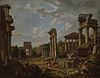 A Capriccio of the Roman Forum by Giovanni Paolo Panini 1741.jpeg