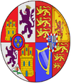 Arms of Queen Victoria Eugenie of Spain.png