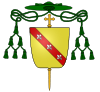 Blason évêque fr Gilles du Châtelet (Nevers).svg.svg