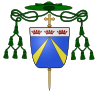 Blason évêque fr Jean d'Ètampes (Nevers).svg