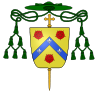 Blason évêque fr Pierre Ier Bertrand (Nevers).svg