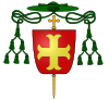 Blason évêque fr Renaud de Moulins (Nevers).svg