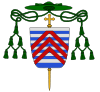 Blason épiscopal des la Rochefoucauld