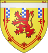 Blason John Stuart (1337-1406) Comte de Carrick futur Robert III d'Ecosse.svg