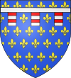 Blason Philippe de France (1336-1375) duc d'Orléans.svg