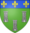Blason de la ville de Châtillon-sur-Indre (36).svg