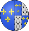 COA french queen Claude de France.svg
