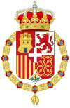 Coat of Arms of Spain (1871-1873) Golden Fleece Variant.svg