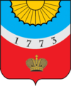 Coat of Arms of Tikhvin (Leningrad oblast) (1773).png