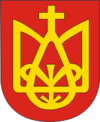 Coat of Arms of Zasłaŭje, Belarus.png