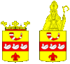 Coat of arms of Waalre, 2 versions.gif