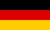 Drapeau de l'Allemagne (tricolore horizontal)