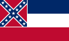 Le drapeau du Mississippi.