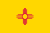 Le drapeau du Nouveau-Mexique.