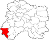 Localisation du canton d'Esternay