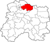 Localisation du canton de Beine-Nauroy