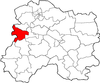 Localisation du canton de Dormans