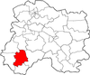 Localisation du canton de Sézanne