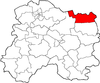 Localisation du canton de Ville-sur-Tourbe