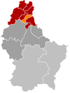 Localisation de Munshausen au Luxembourg