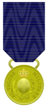 Medaglia d'oro al valor militare-regno.svg