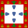 Drapeau du Portugal au début de son expansion coloniale