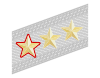 Rank insignia of generale di divisione con funzioni superiori of the Alpini.svg