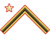 Rank insignia of primo maresciallo luogotenente of the Alpini.svg