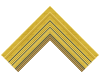 Rank insignia of tenente colonnello con incarichi superiori of the Alpini.svg