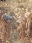 X=Il battesimo dei neofiti, Masaccio