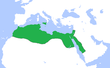 Carte historique de l'empire Fatimide