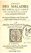 Frontispice du Traité des maladies de l'oeil de 1585