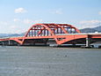 SinHo Bridge in Busan West Nakdong river side view.jpg