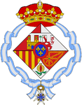 Coat of arms of Infanta Cristina of Spain, Duchess of Palma de Mallorca.png