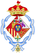 Coat of arms of Infanta Pilar of Spain, Duchess of Badajoz.svg