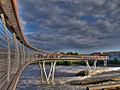 The River Aire Footbridge