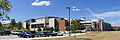 Comcast Center at UMCP, main entrance panorama, August 21, 2006, cropped.jpg