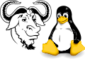 GNU and Tux.svg