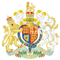 Armes du royaume de Grande-Bretagne de 1837 à 1952.