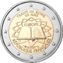 Pièce commémorative de 2€ de la France en 2007