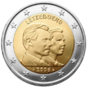 Pièce commémorative de 2€ du Luxembourg en 2006