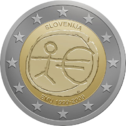 Pièce commémorative de 2€ de la Slovénie en 2009
