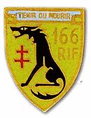 Insigne régimentaire du 166e régiment d'infanterie de forteresse (1939).jpg