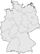 Localisation de Nuremberg en Allemagne