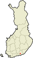 Localisation d'Elimäki en Finlande