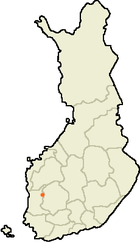 Localisation de Jämijärvi en Finlande