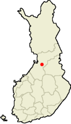 Localisation d'Utajärvi en Finlande