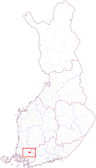 Localisation de Mellilä en Finlande