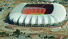 Le stade de la Baie Nelson Mandela à Port Elizabeth.