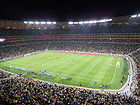 Le stade Soccer City à Johannesburg.